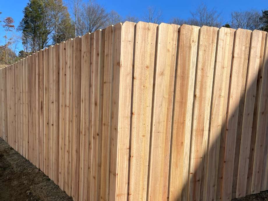 wood fence