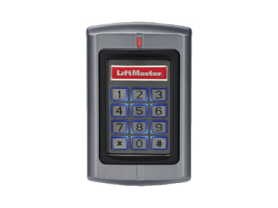 Lift Master keypad vandal-resistant