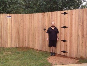 8 Ft. Cedar Wood Privacy Fence